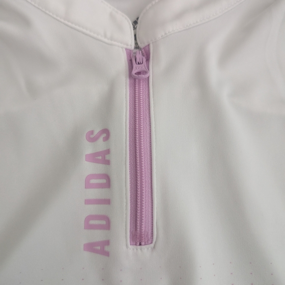 Adidas Heat.Rdy Golf Mock Polo Short Sleeve T-shirt - Picture 9 of 9